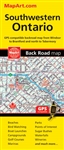 SW Ontario travel & road map. GPS Compatible Highly detailed map of the complete regional road network for South Western Ontario, coverage from Windsor to Guelph to Tobermory and includes Manatoulin Island. This map comes folded.