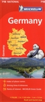 Germany Travel & Road map by Michelin. MICHELIN Germany road and travel map will give you an overall picture of the country. Includes all major places such as Berlin, Hamburg, Frankfurt, Hannover, Nuremberg and Munich. This map will help you easily plan y