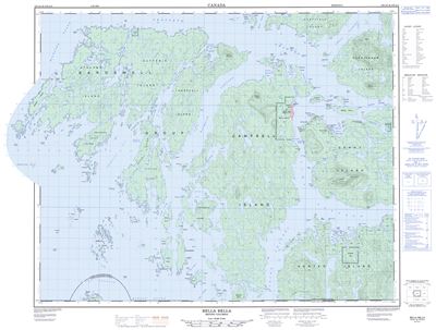 103A01 - BELLA BELLA - Topographic Map