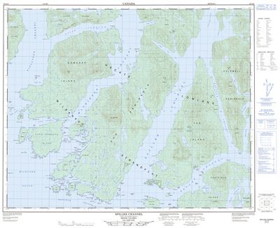 103A08 - SPILLER CHANNEL - Topographic Map