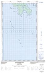 103A13E - DEWDNEY ISLAND - Topographic Map