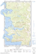 103F10W - AWUN LAKE - Topographic Map