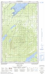 103F15E - NADEN RIVER - Topographic Map