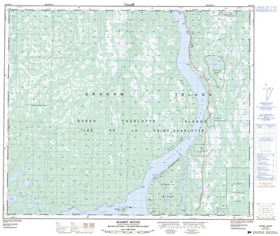 103F16 - MASSET SOUND - Topographic Map