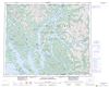 103H - DOUGLAS CHANNEL - Topographic Map