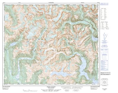 103H14 - FOCH LAGOON - Topographic Map