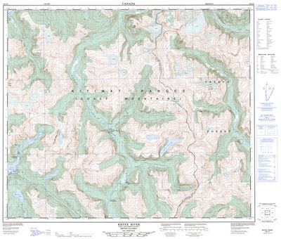 103I05 - KHYEX RIVER - Topographic Map