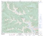 103I08 - CHIST CREEK - Topographic Map