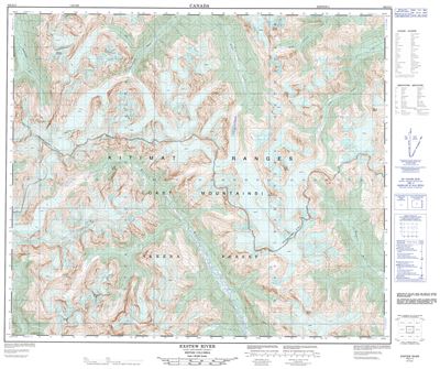 103I11 - EXSTEW RIVER - Topographic Map