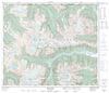 103I14 - OSCAR PEAK - Topographic Map