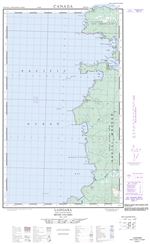 103K03E - BERESFORD BAY - Topographic Map