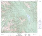 103P08 - KITWANCOOL LAKE - Topographic Map