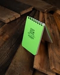 Rite in the Rain Universal HV Green Top Coil Notebook.  Waterproof.  3 x 5 inches.