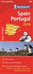 Spain & Portugal Travel & Road Map. Updated annually, MICHELIN National Map Spain & Portugal (map 734) will give you an overall picture of your journey thanks to its clear and accurate mapping scale 1:1,000,000. Our map will help you easily plan your safe