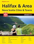 Halifax & Area Nova Scotia Road Atlas.Includes the communities of Amherst, Antigonish, Baddeck, Bedford, Bible Hill, Bridgewater, Brookside, Chester, Coldbrook, Dartmouth, Digby, Dominion, Glace Bay, Greenwood, Halifax, Harrietsfield, Hatchet Lake, Herrin