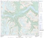 104A05 - BOWSER LAKE - Topographic Map