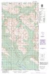 104A09E - DAMDOCHAX LAKE - Topographic Map