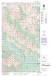 104A09W - DAMDOCHAX LAKE - Topographic Map