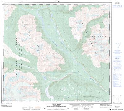 104A12 - DELTA PEAK - Topographic Map