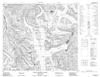 104B08 - FRANK MACKIE GLACIER - Topographic Map