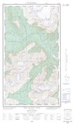 104B16E - BOB QUINN LAKE - Topographic Map