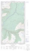 104B16W - BOB QUINN LAKE - Topographic Map