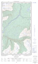 104B16W - BOB QUINN LAKE - Topographic Map