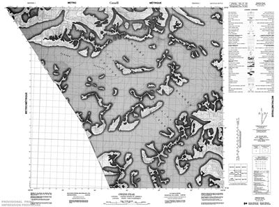 104F15 - OWENS PEAK - Topographic Map