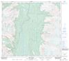 104G01 - ISKUT RIVER - Topographic Map