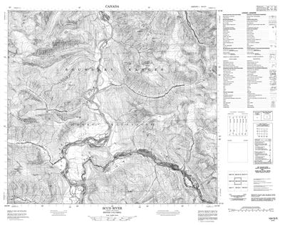 104G05 - SCUD RIVER - Topographic Map