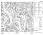 104G06 - SCUD GLACIER - Topographic Map