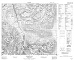 104G11 - YEHINIKO LAKE - Topographic Map