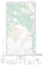 104G15E - BUCKLEY LAKE - Topographic Map