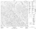 104H02 - TAHTSEDLE CREEK - Topographic Map