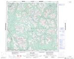 104I - CRY LAKE - Topographic Map