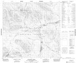 104I06 - SNOWDRIFT CREEK - Topographic Map