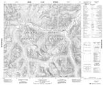 104I09 - CASSIAR RIVER - Topographic Map
