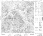 104I16 - FOUR BROTHERS RANGE - Topographic Map