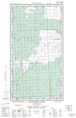 104J05E - KETCHUM LAKE - Topographic Map