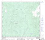 104J07 - LITTLE TUYA RIVER - Topographic Map