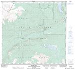 104J08 - DEASE LAKE - Topographic Map