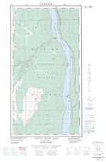 104J09E - LITTLE DEASE LAKE - Topographic Map