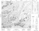 104K01 - BEARSKIN LAKE - Topographic Map