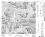 104K02 - SOUTH WHITING RIVER - Topographic Map