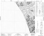 104K03 - BATES PEAK - Topographic Map