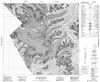 104K06 - WRIGHT GLACIER - Topographic Map