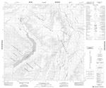 104K08 - TATSAMENIE LAKE - Topographic Map