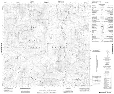 104K09 - NO TITLE - Topographic Map