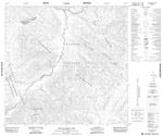 104K10 - KING SALMON LAKE - Topographic Map