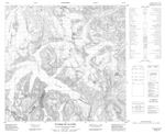 104K13 - TULSEQUAH GLACIER - Topographic Map